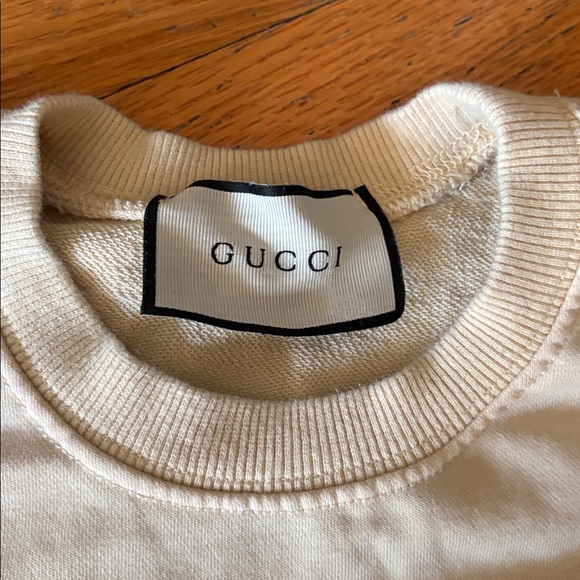 Gucci Cream Sweater with Tiger Graphics - Picture 2 of 3